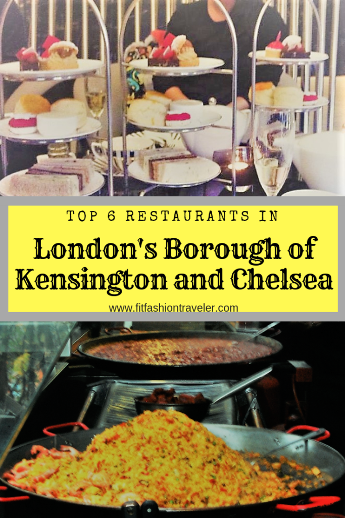 Top 6 Restaurants In London's Royal Borough of Kensington and Chelsea