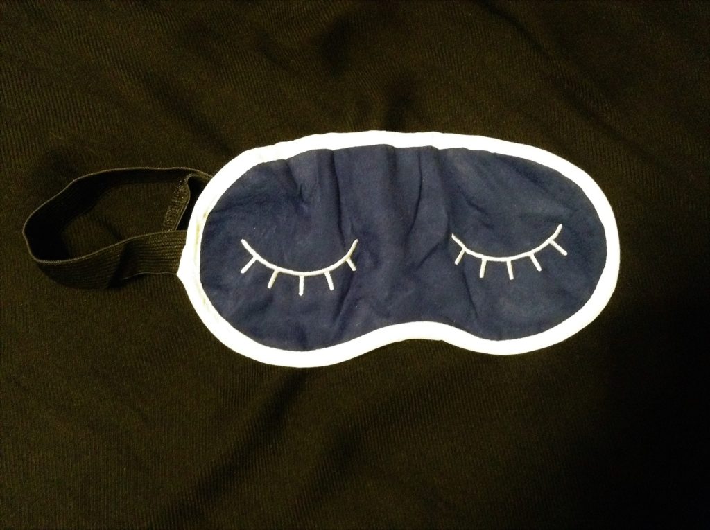 sleep mask, eye mask, travel essentials