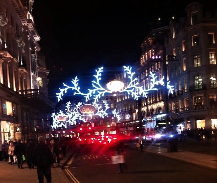 regent street; london; christmas
