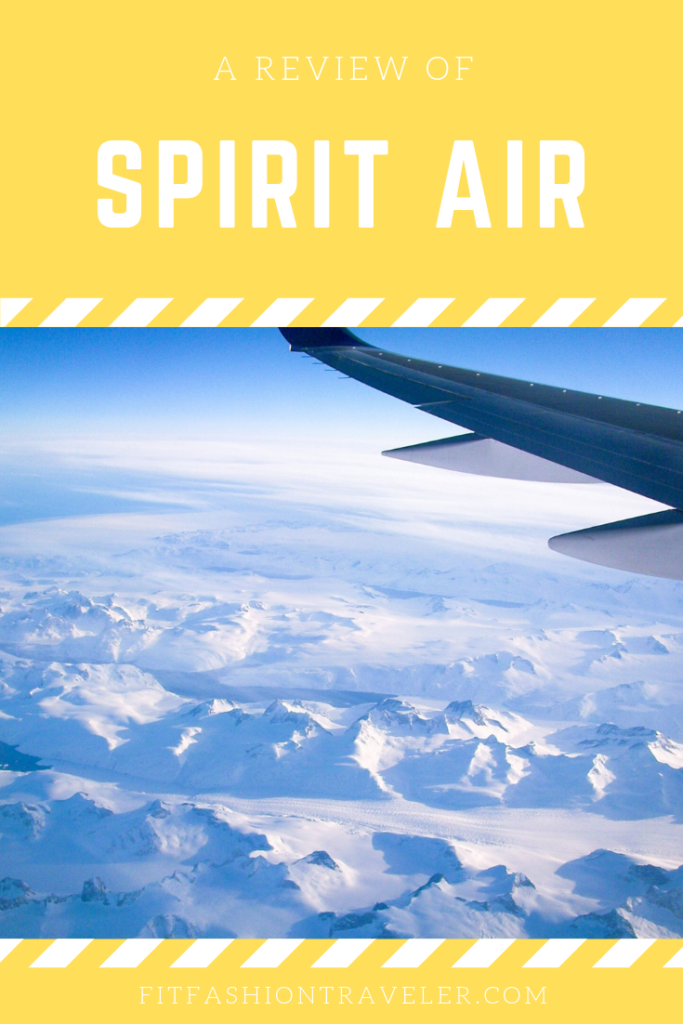 My first experience flying with Spirit Airlines, a low-cost American airline